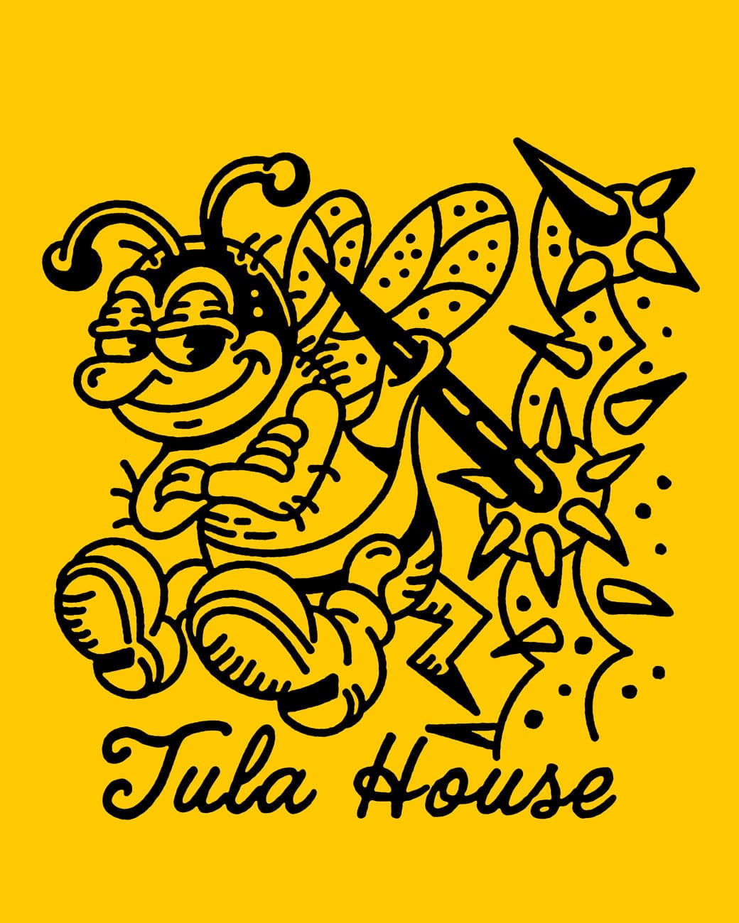 Caught Stealing Bee Tee