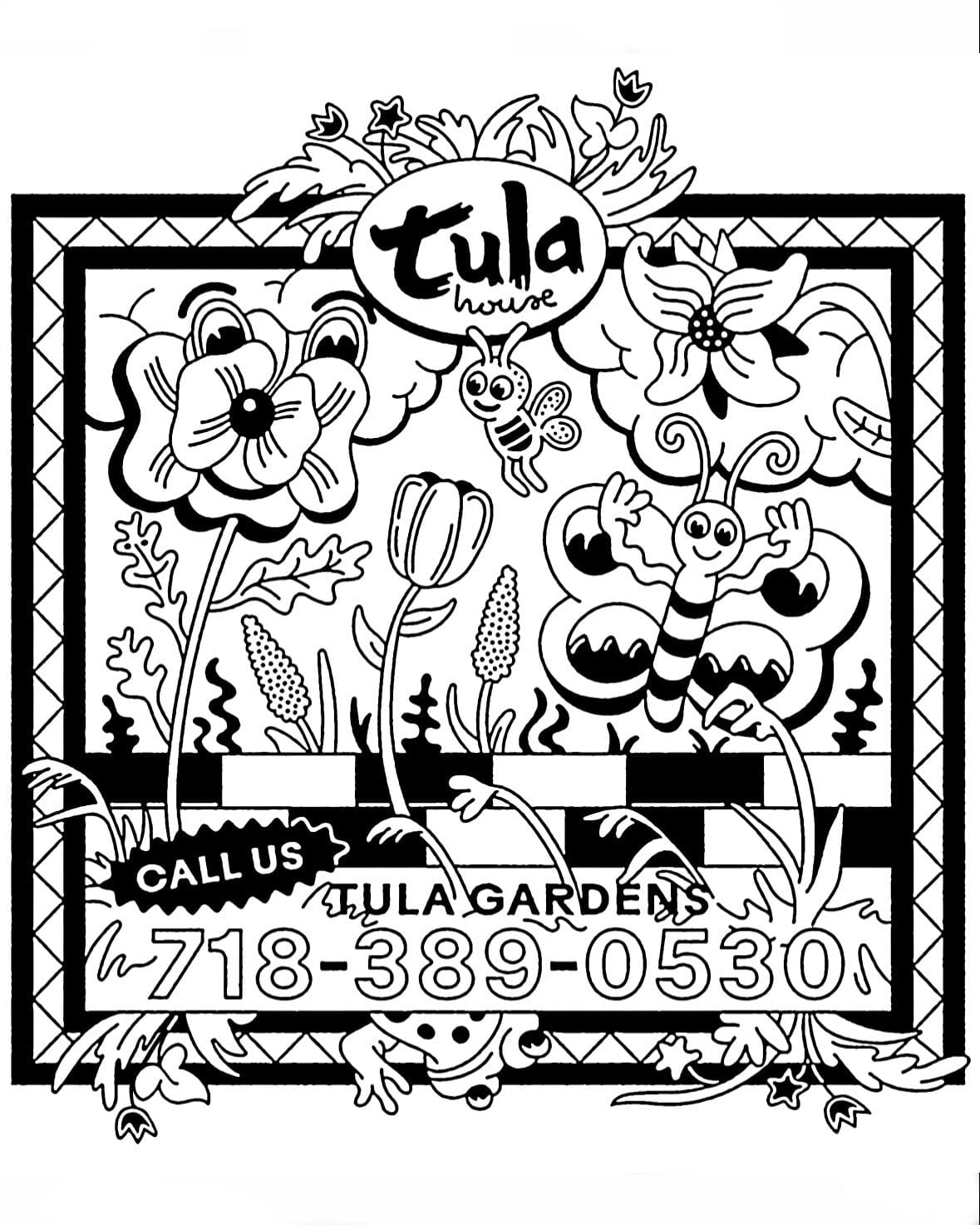 Tula Gardens Work Tee L/S-3